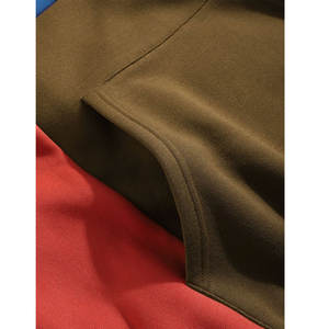 2025 nouveauté hommes sweat à capuche en coton biologique Logo personnalisé brodé fermeture éclair respirant bouffée impression automne saison veste à capuche - Product Image 5