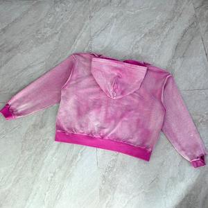 เสื้อมีฮู้ดผู้ชายแนวสตรีทแวร์เสื้อมีฮู้ดบ็อกซี่เสื้อมีฮู้ดและเสื้อสเวตเชิ้ตผ้าคอตตอน - Product Image 4