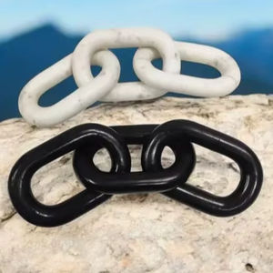 Décoration de table en résine de luxe artisanale, accent pour le salon - Product Image 1