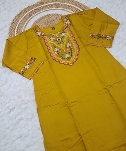 Modern Plus Size Modest Dress in <strong>Turkish</strong> Abaya with Denim Robe and Moroccan Caftan Style - Product Image 2