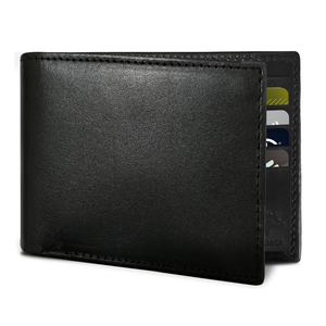 Carteras plegables delgadas de cuero genuino para hombres hechas en Vietnam-Cartera para hombres Regalos de vacaciones para hombres - Product Image 6