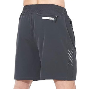 Lightweight Outdoor Jogging <b>Sweat</b> <b>Shorts</b> for <b>Men</b> Quick Dry Breathable High Waist Drawstring Closure Customizable Solid - Product Image 4