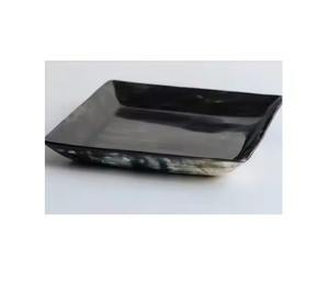 Plateau de service rectangulaire en corne de buffle fait à la main Plateau en corne naturelle élégante pour la maison et la salle à manger Design le plus vendu - Product Image 6