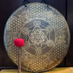 Méditation Gong Vague Profonde Gongs Faits À La Main Pour Les Prières Religieuses Thérapie Sonore Yoga Méditation Au Prix De Gros Pas Cher - Product Image 5