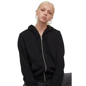 Nuevas sudaderas con capucha de talla grande para mujer, sudaderas con capucha deportivas personalizadas de mezcla de poliéster/algodón con lavado ácido ODM para mujer sin cremallera - Product Image 2