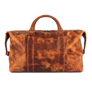 100% Genuine <b>Leather</b> Men <b>Women</b> Travelling Duffle Bags Factory Made Custom High Quality Travel Waterproof Duffel Bag - Product Image 5