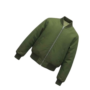 Chaqueta Bomber Ligera Verde Oliva Personalizada al por Mayor para Hombre - Chaqueta Cortavientos Casual de Corte Ajustado - Product Image 6