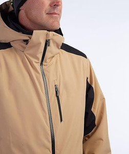 Veste Softshell Homme de Haute Qualité, Confortable, Imperméable, Coupe-Vent, Respirante, Réversible, en Toile, Hiver, Style Urbain, Service OEM - Product Image 3