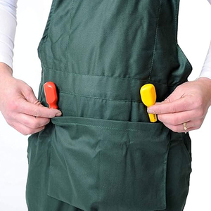 Salopette de travail haut de gamme 2025 avec manches longues couvrantes et décorations boutonnées, taille personnalisée pour hommes et femmes - Product Image 4