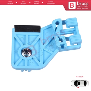 BWR177 Clips de reparación de regulador de ventana delantero izquierdo L2 para Polo MK4 6Q 9A 9N 9N3 9A4 4/5 puertas Hatchback Sedan Bross Auto Parts - Product Image 6