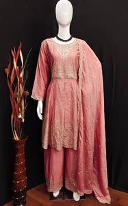 ชุดสูทผ้าชิฟฟ่อนคุณภาพดีสินค้ามาใหม่สไตล์ปาร์ตี้พลาสโซดูแมท - Product Image 6