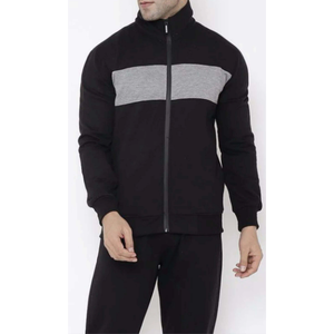 Conjunto de pantalones de chándal de lana sin costuras de dos piezas de algodón 100% de alta calidad para hombres, Jersey sólido de maternidad personalizado de 240Gsm - Product Image 5