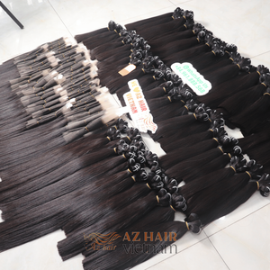 ผมเวียดนามแท้แบบดิบ ไม่ผ่านการแปรรูป จัดเรียงเกล็ดผมอย่างดี แบบดับเบิ้ลดรอน สีธรรมชาติ สำหรับต่อผมแบบเวฟ - Product Image 1