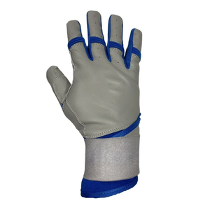Guantes de bateo de béisbol hechos de cuero con puño largo ligero y cómodo Guantes de bateo de béisbol de moda deportiva de alta calidad - Product Image 1