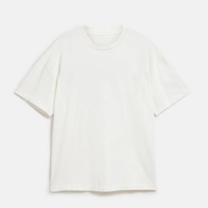 OEM Acid Wash T-shirt vintage uni 100% coton haute qualité respirant gris vierge grande taille T-shirts en stock pour hommes - Product Image 6