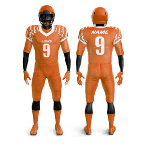 Uniformes de Fútbol Americano Profesionales de Alta Calidad para Hombre, Pantalones Cortos Acolchados, Uniformes de Fútbol Personalizados, Precio Económico, OEM - Product Image 5