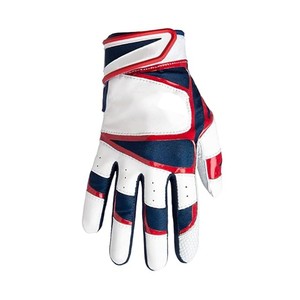Vente en gros Pakistan Gants de frappeur de baseball de meilleure qualité Gants de baseball respirants avec logo personnalisé de haute qualité - Product Image 5