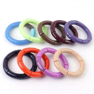 Brazalete de Resina, Joyería Hecha a Mano, Pieza Destacada, Accesorio de Moda, Estilo Rajastaní |   Pulsera de Moda con Textura de Resina India - Product Image 5