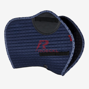 La mejor almohadilla de sillín de caballo inglés al por mayor, construcción duradera, material de primera calidad, forro suave, diseño ecuestre cómodo - Product Image 3