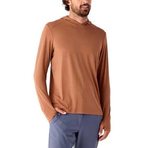 Patrón sólido Ropa de pesca Sudaderas con capucha Camisas Material de poliéster Transpirable UPF Protección solar Manga larga Hombre Pesca con capucha - Product Image 2