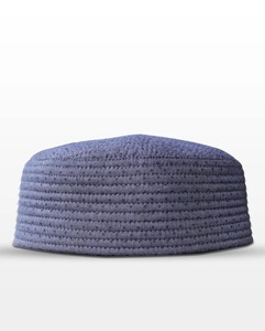 Classic Muslim topi with elegant grid stitching perfect for Friday prayer and spiritual use - Product Image 3