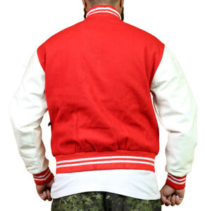 เสื้อแจ็กเก็ตหนังและขนสัตว์หนาสำหรับทุกเพศตกแต่งงานปักตามสั่งกันลมระบายอากาศได้ดีสำหรับฤดูหนาว - Product Image 2