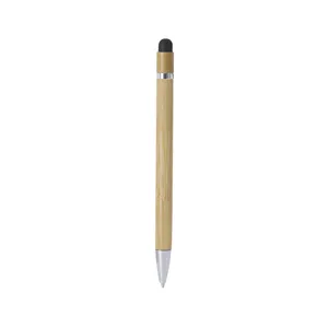 Penna Touch Multifunzione in Bambù Rocar, Gadget Personalizzati - Product Image 1