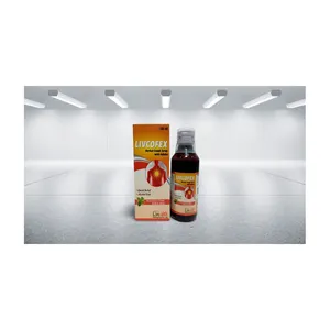 Nuovi ingredienti di estratto ayurvedico i più venduti Livcofex Quick Relief sciroppo per la tosse fornitore all'ingrosso diretto in fabbrica