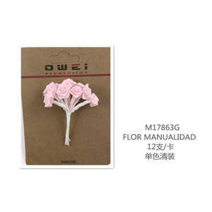 Rosas artificiales de aspecto real 12u/c para manualidades para restaurantes Día de San Valentín Acción de Gracias y decoración de graduación Uso doméstico - Product Image 1