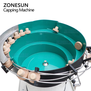 ZONESUN ZS-XG16D3 Automatische T-Korken-Stopfmaschine für Gin-, Wein-, Whisky- und Likörflaschen mit Vibrationssortierer - Product Image 3