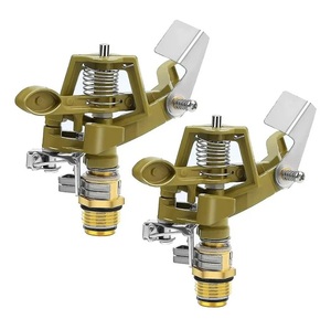 Latón de la mejor calidad, 25 pies a 48 pies de diámetro, cabezal rociador de impulso, rociadores de jardín para exportación, venta, sistema de riego por aspersión - Product Image 2