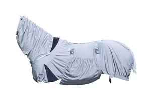 Housse d'hiver 2026 100% polyester imperméable pour cheval avec doublure en nylon, légère, pour toutes les saisons - Product Image 5