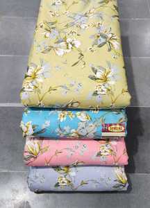 Tissu à motif floral de qualité supérieure pour vêtements à la mode Matériau doux et léger Idéal pour les vêtements d'été et les vêtements décontractés - Product Image 6