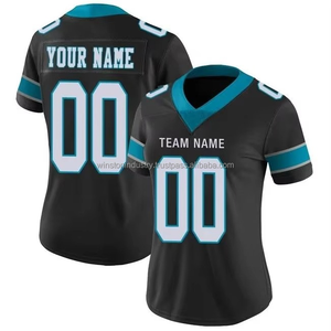 Uniforme de football américain personnalisé de qualité unique en gros, sublimation, haut à séchage rapide, nouveau style uniforme de football américain - Product Image 4