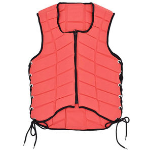 Chaleco de seguridad para montar a caballo para hombres y mujeres, precio barato 2025, nuevo diseño personalizado, chaleco deportivo ecuestre transpirable, cuero de alta calidad - Product Image 3