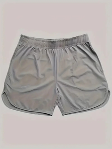 Mesh <b>Shorts</b> Quick Drying, Breathable Athletic Training Shaping Sports and Leisure with Pockets, <b>Elastic</b> <b>Waistband</b> - Product Image 2