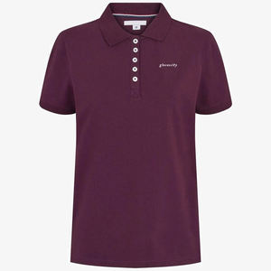 Chemise pour femme de qualité supérieure, coupe ajustée élégante, respirante, séchage rapide, décontractée, tendance, col classique, golf, tennis, unie, 100% coton - Product Image 3