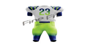 Maillot de football américain pour homme, confortable, léger, imprimé par transfert thermique, uniforme, taille adulte, option taille plus, court, respirant - Product Image 3