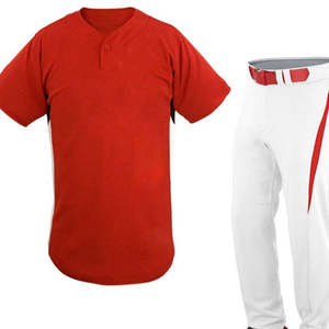 Uniformes de Béisbol Personalizables en Diversos Colores, Ropa Deportiva Transpirable, Nuevo Diseño, Conjuntos de Tallas Grandes Disponibles Según la Demanda del Cliente - Product Image 4