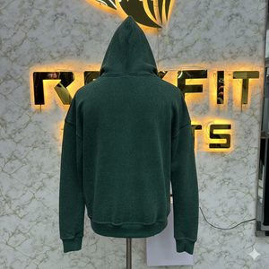 Sweat à capuche à fermeture éclair pour hommes Design unique imprimé bouffée 100% coton fabriqué en usine pour la saison d'hiver Prix bon marché Sweat à capuche le plus demandé - Product Image 5