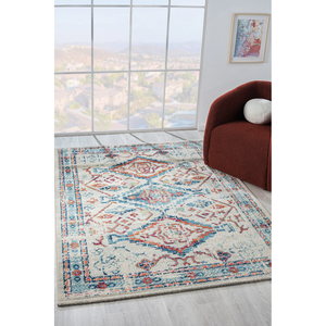 Alfombra Vintage Tribal de Terracota Desgastada 7661, Estilo Rústico - Product Image 3