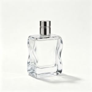 Wholesale US Stock Warehouse 100ml Square Luxury Designer <b>Perfume</b> <b>Bottle</b> EDP EDT Lasts 12h <b>Spray</b> Screw Cap Stainless Glass Model - Product Image 6