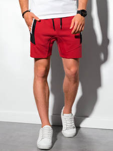 Vente en gros de shorts en coton polaire pour hommes de style High Street motif solide prix pour la décoration d'été à motif court - Product Image 4