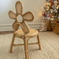 Chaise en rotin rotin naturel tissé pour enfants, fabriqué au Vietnam, bas quantité minimale de commande, échantillon gratuit