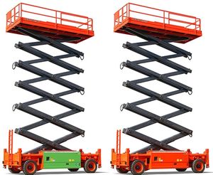 Manlift Dingli Cina gunting angkat 1218RT konstruksi <span class=keywords><strong>Diesel</strong></span> meja angkat gunting mobil hidrolik untuk dijual - Product Image 3