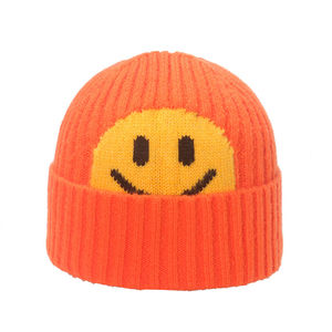 Vente en gros de chapeaux d'hiver tricotés, bonnet d'hiver plié, tête de mort, bonnet jacquard chaud en tricot, 2026 - Product Image 5