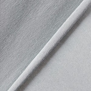 95% coton 5% Spandex T-Shirt tissu 36 \ 1 165gsm vêtements étirés faisant en gros prix d'usine du fabricant couleur rouge - Product Image 6