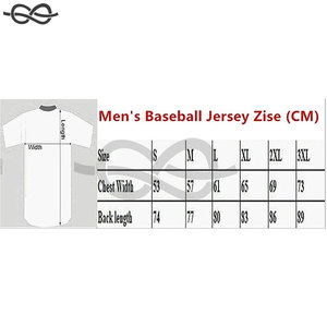 เสื้อกีฬาเสื้อเบสบอลเย็บตามแบบสี - Product Image 6