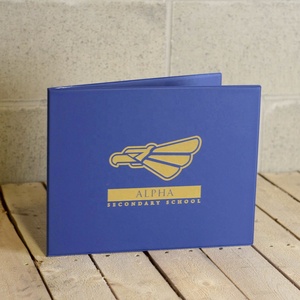 Carpeta de Presentación Transparente Personalizada de Cuero PU con Impresión Digital para Documentos, Archivos, Diseños, Transparentes y Cubiertas de Diploma - Product Image 5