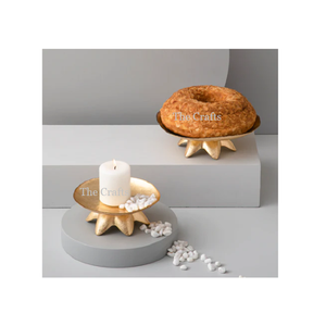 Soporte para servir pasteles de aluminio de último diseño Soporte para servir de forma redonda de tamaño personalizado con alta calidad - Product Image 2